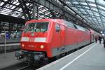 DB Regio AG/141399/am-422011-steht-120-208-4-mit Am 4.2.2011 steht 120 208-4 mit dem RE9 nach Aachen Hbf im Klner Hbf.